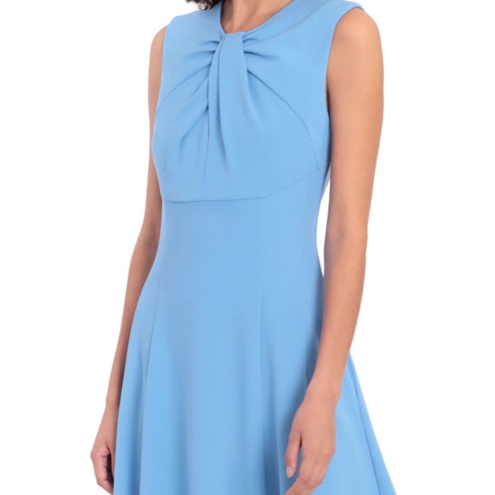 Maggy London Draped Bodice A-Line Dress. Size 12.